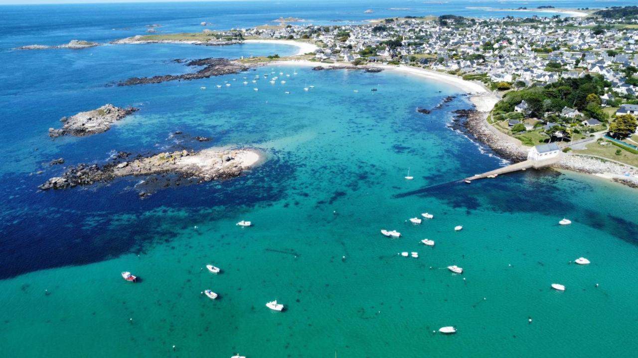 Maison Yukti - Magnifique Maison De Charme Proche Plage Lampaul-Ploudalmézeau Buitenkant foto