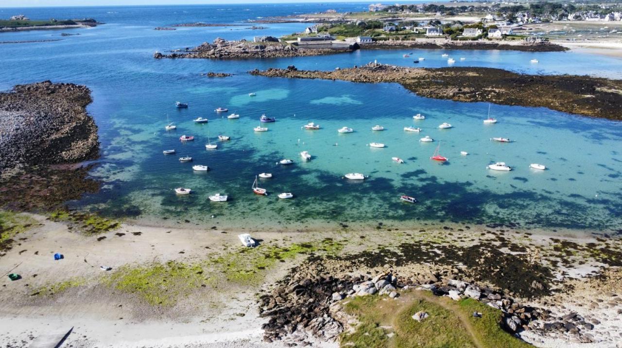 Maison Yukti - Magnifique Maison De Charme Proche Plage Lampaul-Ploudalmézeau Buitenkant foto