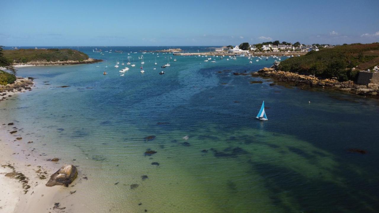 Maison Yukti - Magnifique Maison De Charme Proche Plage Lampaul-Ploudalmézeau Buitenkant foto