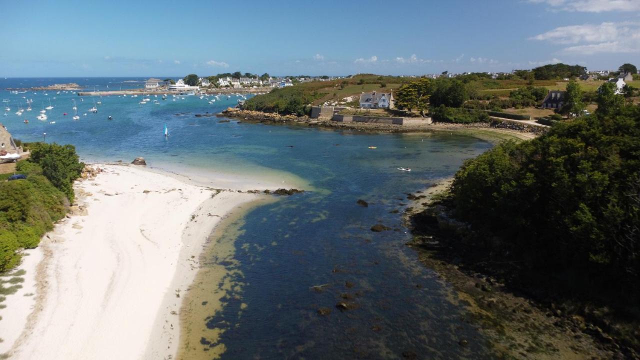Maison Yukti - Magnifique Maison De Charme Proche Plage Lampaul-Ploudalmézeau Buitenkant foto